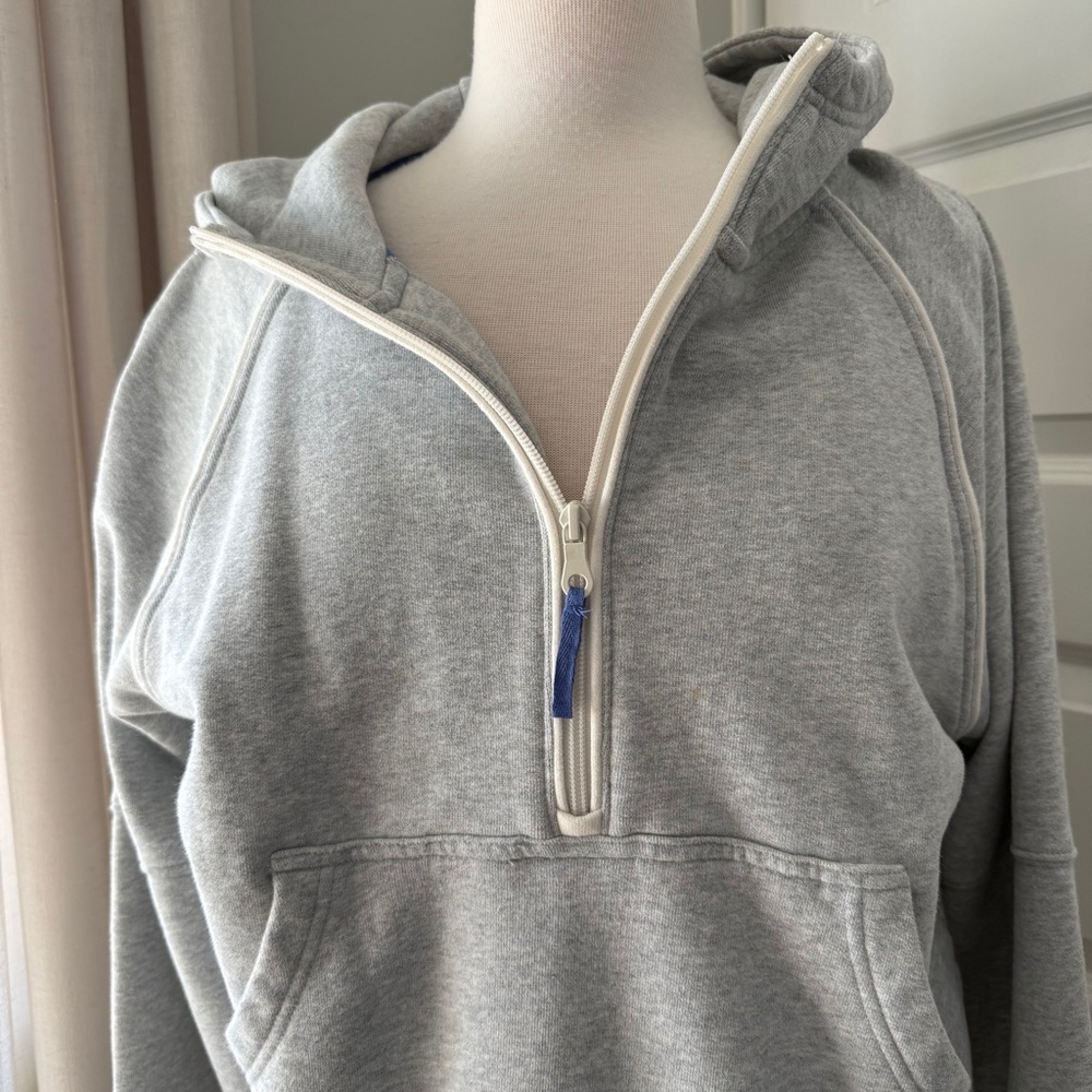 Offline by Aerie Throwback Quarter Zip Hoodie NWOT : Medium - Picture 3 of 7